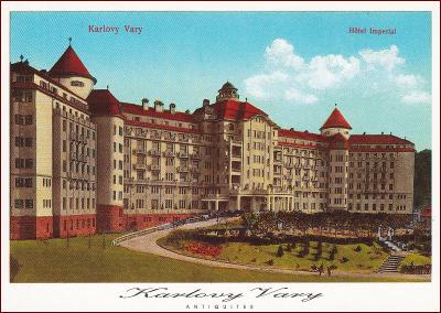 Karlovy Vary * reprint dobové pohlednice * B058