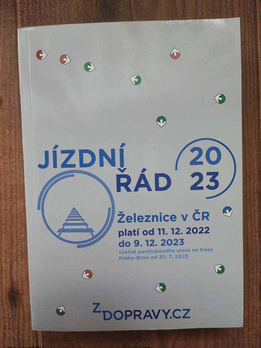 Cestovný poriadok železnice ČR 2023 - ZDOPRAVY.SK (CELOSTÁTNE) - Zberateľstvo dopravy