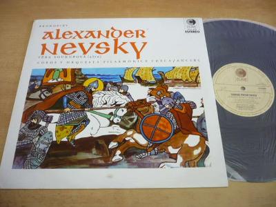 LP PROKOFIEV / Alexander Nevsky (Clave-Supraphon Estereo MEXICO)