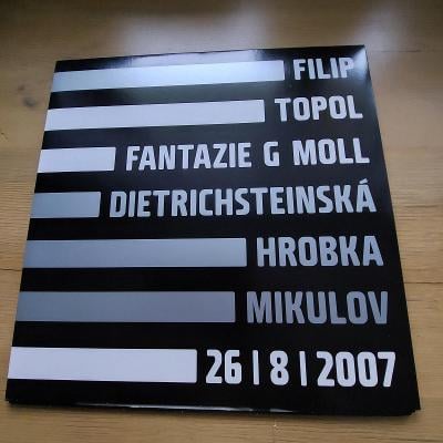 Filip Topol /Psí vojáci/ : Varhanní koncert, limitovaná edice