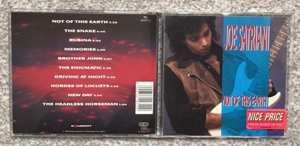 CD Joe Satriani - Not Of This Earth