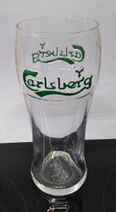 Pivní sklenice Carlsberg, Pint, zelené logo 
