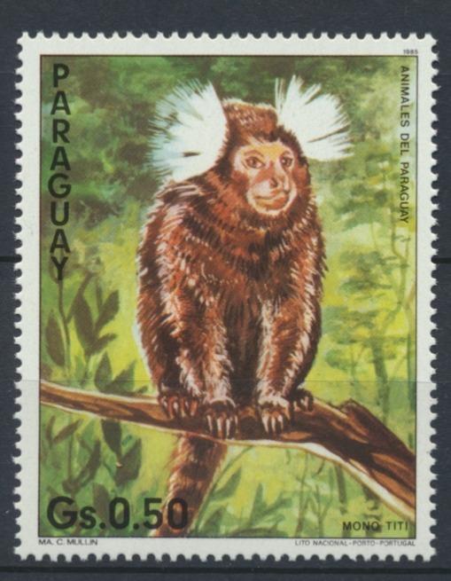 Paraguaj 1985 ** /Mi. 3852 , fauna , /0056/ - Známky fauna
