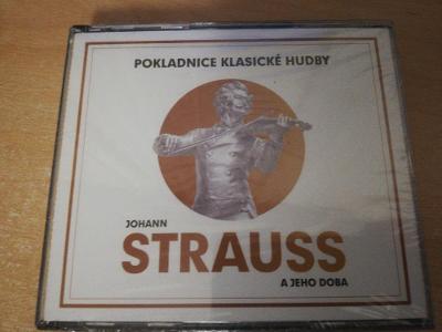 4-CD Johann Strauss A Jeho Doba NEHRANÉ ZABALENÉ Tarsago 2018 Sr.
