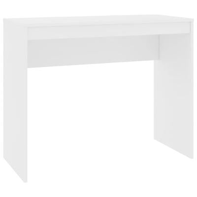 Psací stůl bílý 90 x 40 x 72 cm kompozitní dřevo