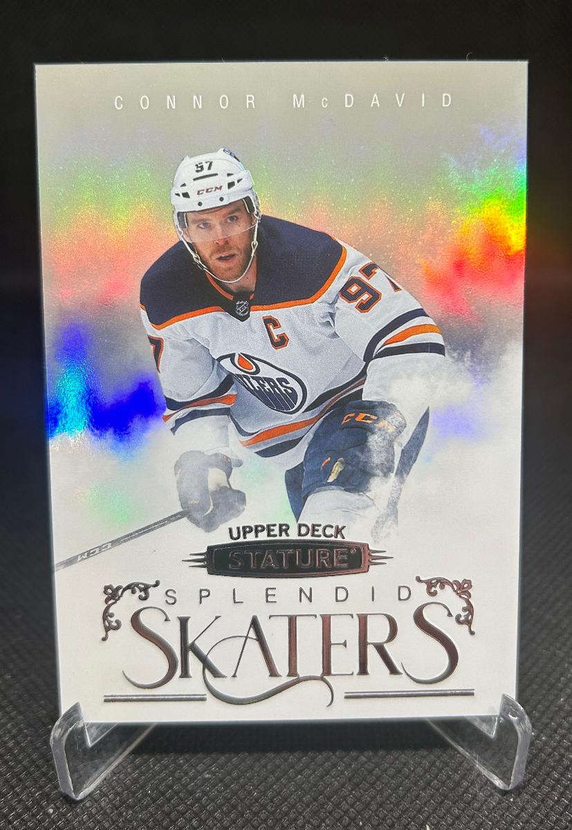 Connor McDavid Stature Skaters - Hokejové karty