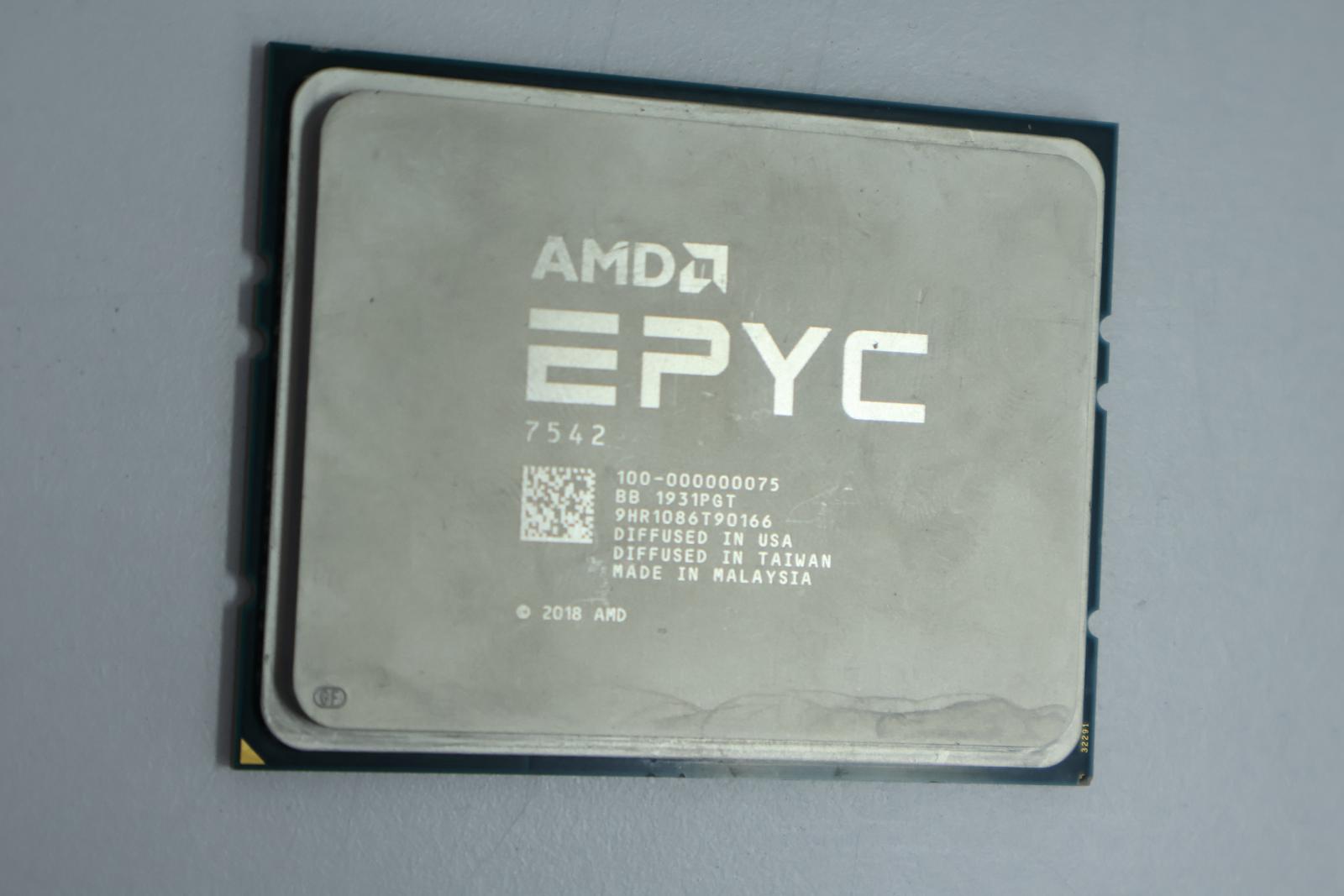 AMD Epyc 7542 (32c, 64t), faktura [R23] - Počítače a hry