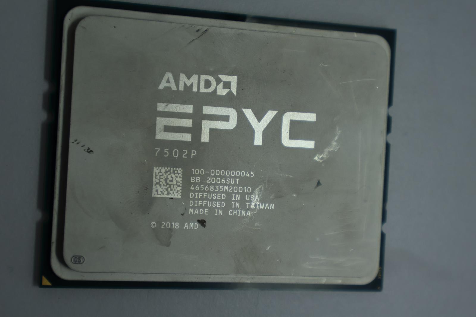 AMD Epyc 7502P (32c, 64t), faktura [R29] - Počítače a hry