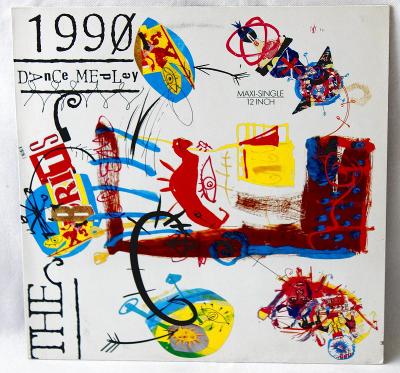 LP- Various – The Brits 1990 Dance Medley (d25/2)