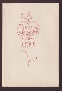 Panence Schediasmatum farrago nova 1598 - Pavel z Jizbice -sign. -1974