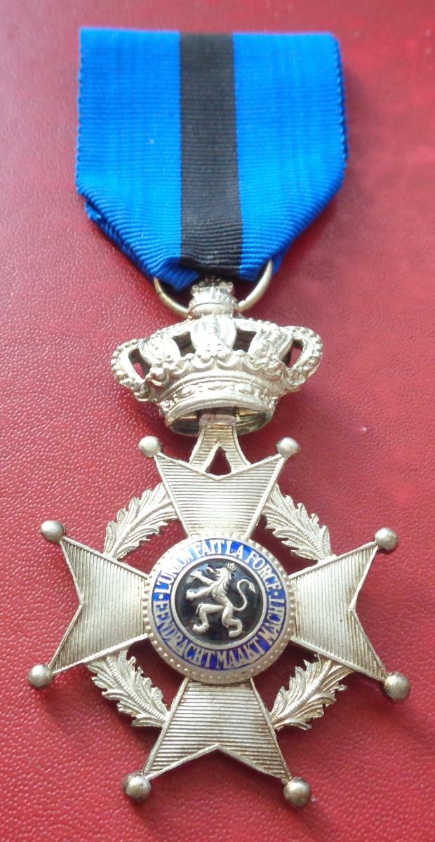 Belgicko. Rytier Rádu Leopolda II. medaila - Zberateľstvo