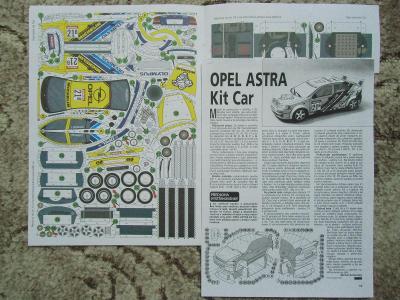 ABC vystř. - Závodní vůz - OPEL Astra Kit Car - měř. - 1:32