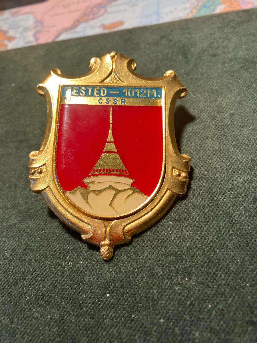 Odznak EŠTED 1012 M ČSSR - Odznaky, nášivky a medaily