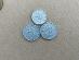917ks mincu ČESKOSLOVENSKO (1,3,5,10,20,25, 50 HALERE) konvolut mince - Numizmatika