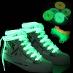 🌟🟢Pár plochých 100cm FLUORESCENČNÝCH zelených šnúrok - Nové!🟢🌟 - Oblečenie, obuv a doplnky
