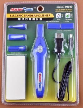 Elektrický brosič / leštič - Electric sander/polisher - Master Tools