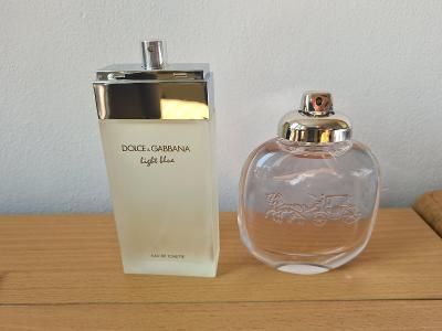 2x dámský parfém,  Coach 90ml + DOLCE & GABBANA 100ml