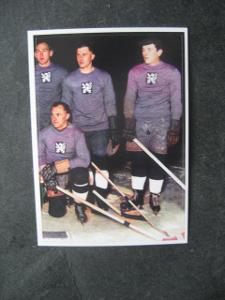Samolepka historie hokeje do knihy Kaufland od korunky