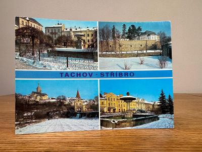 stará pohlednice - TACHOV STŘÍBRO 