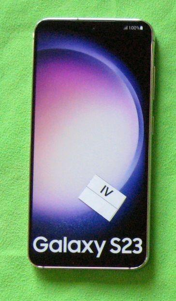SAMSUNG Galaxy S23 Maketa (černo-béž-fialový) - IV