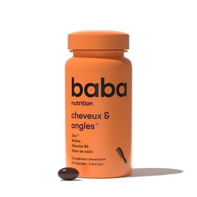 Doplněk stravy Baba Nutrition Cheveux Et Ongles, 60 tobolek