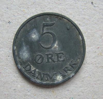 Dánsko, 5 Ore 1950