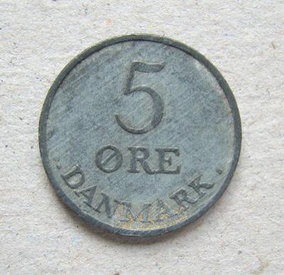 Dánsko, 5 Ore 1956