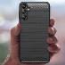 Zosilnené čierne puzdro CARBON + ochranné sklo Samsung Galaxy A25 5G - undefined