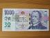 1000 Kč € 2023 s prítlačou, R77 - Bankovky