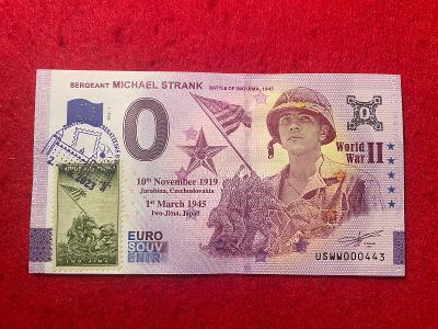 AUKRO ● Euro Souvenir ● MICHAEL STRANK [2023] ZNÁMKA 1945 + RAZÍTKO