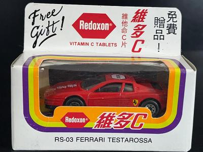 Matchbox Ferrari Testarossa " REDOXON China Promo " Nerozbalený Box