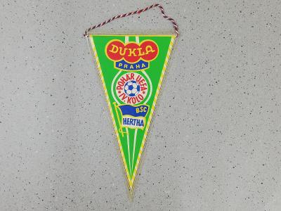 DUKLA PRAHA - BSC HERTHA - UEFA - stará vlaječka