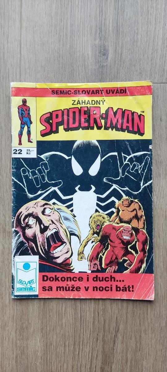 Záhadný Spiderman č.22 Semic-Slovart 1992 - Knihy a časopisy
