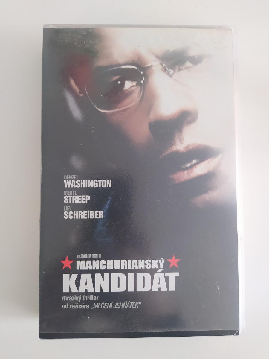 MANCHURIANSKY KANDIDÁT - DENZEL WASHINGTON VHS - Film
