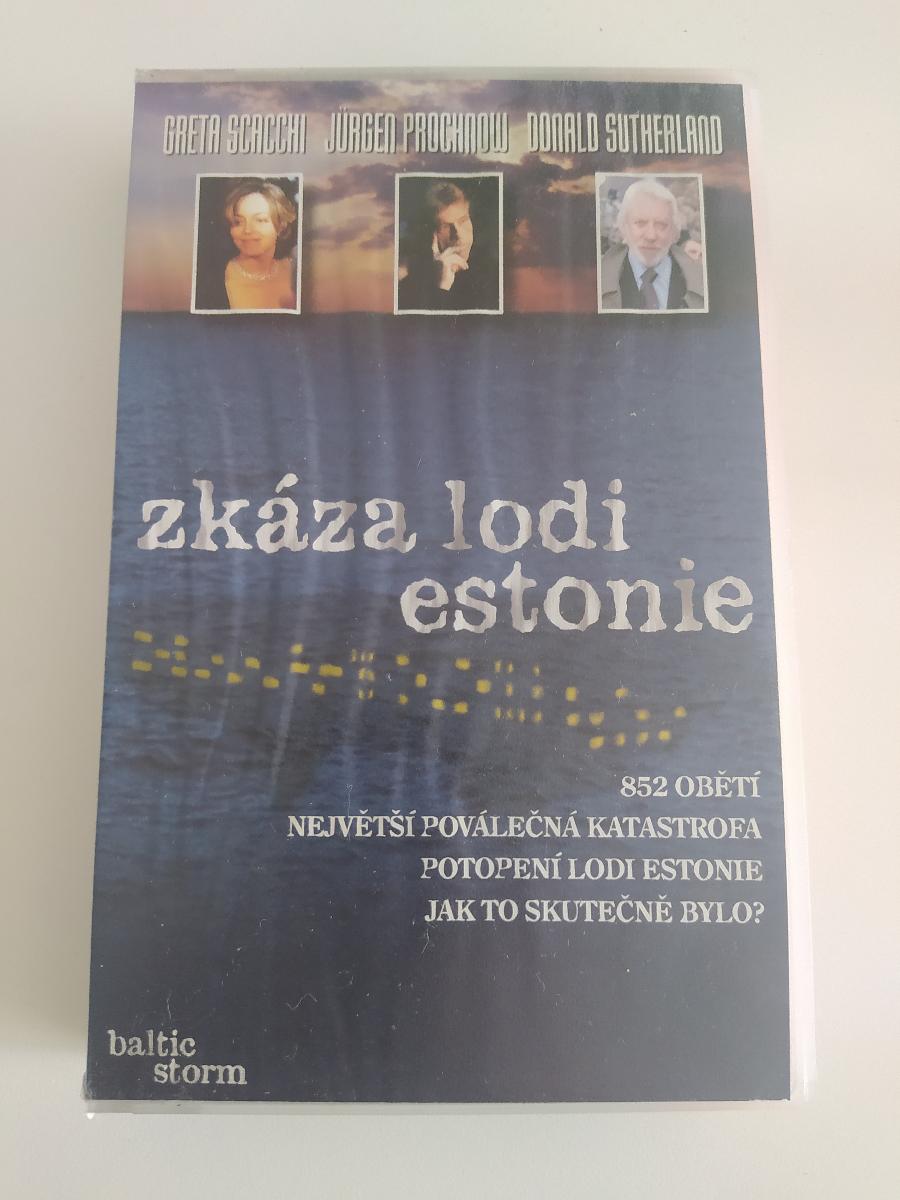 SKAZA LODI ESTÓNIA - VHS - Film