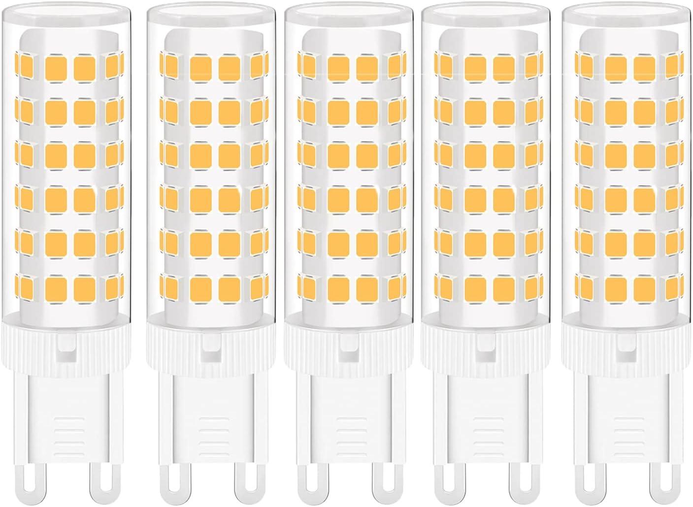 🔥5KS G9 LED Stmievateľné žiarovky, 3000К teplá biela, 7W - Zariadenia pre dom a záhradu