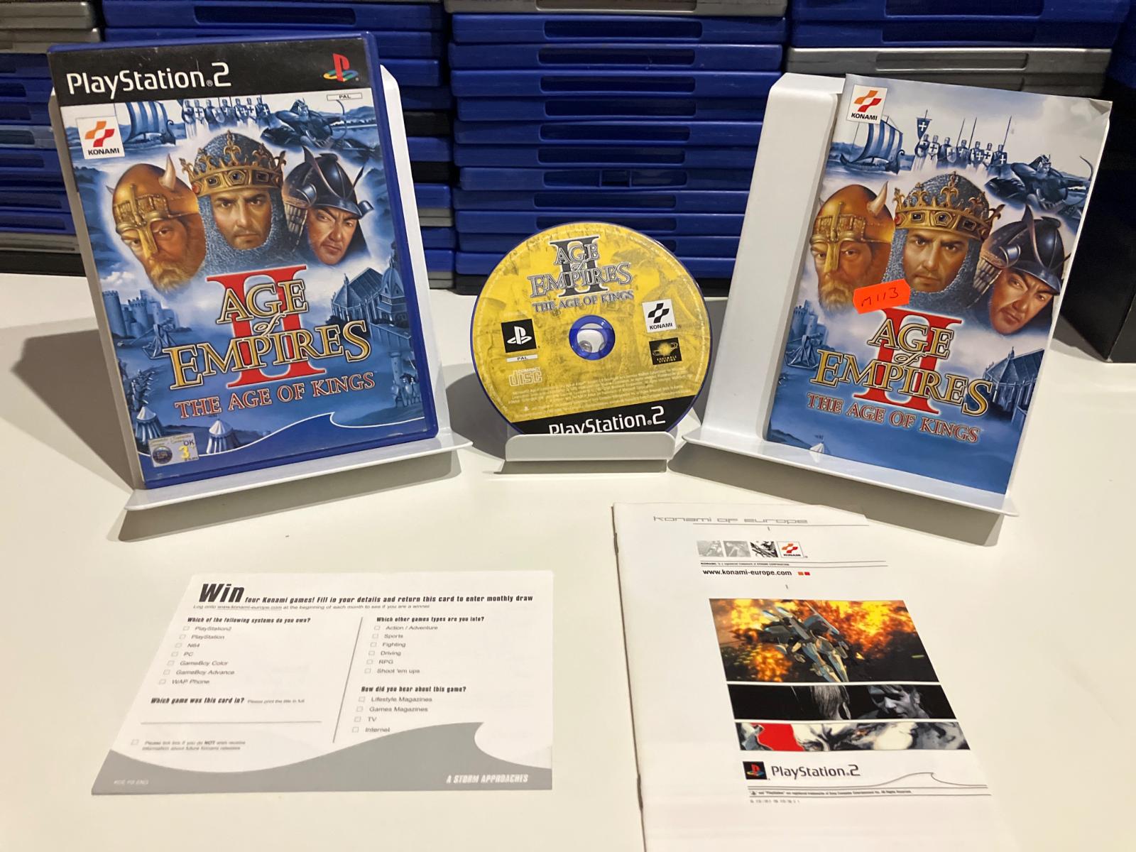PS2 Age of Empires II The Age of Kings - Hry