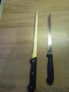 2x dlouhý úzký nůž