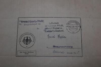 Dokument - Germany 1937 Finanční zpráva úřad