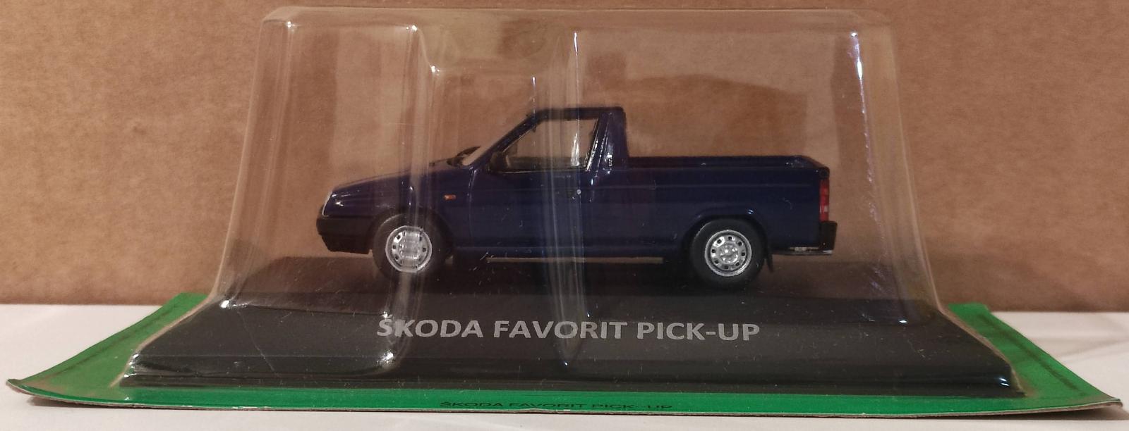 Škoda Favorit Pick-up , DeAgostini Kaleidosko slávnych vozov Škoda (20) - Modely automobilov