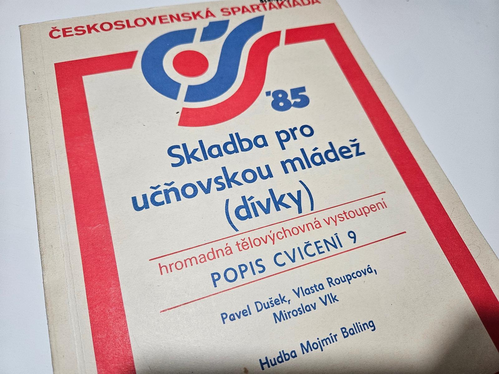 Spartakiáda 1985 popis cvičenia - Knihy