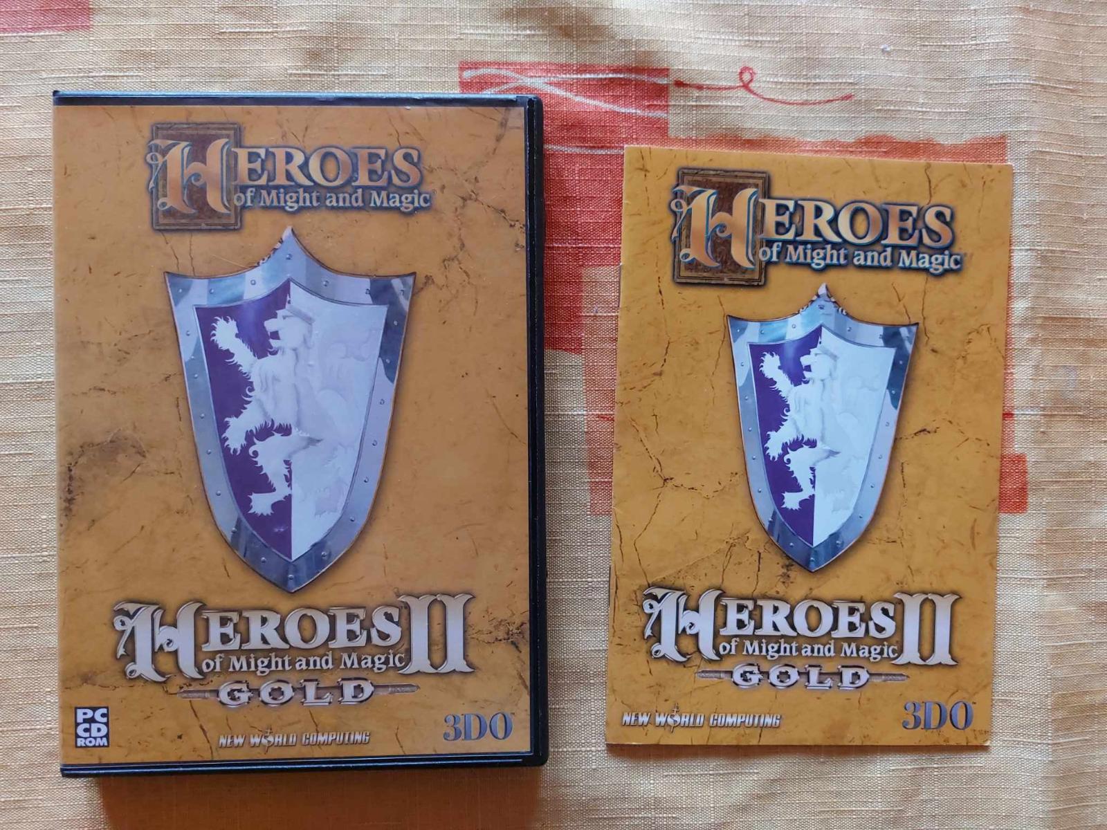 Heroes of Might and Magic II vr. manuálu - Hry
