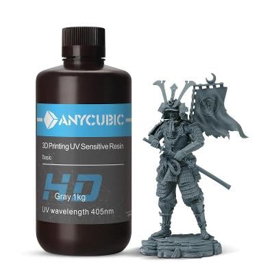 Anycubic Basic resin - 1kg - šedá barva