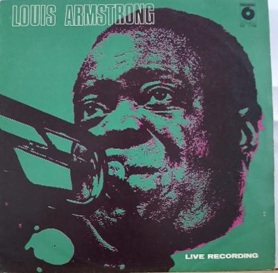 LP Louis Armstrong - Live Recording EX