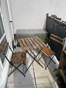 IKEA Tärnö stůl + židle venkovní nábytek