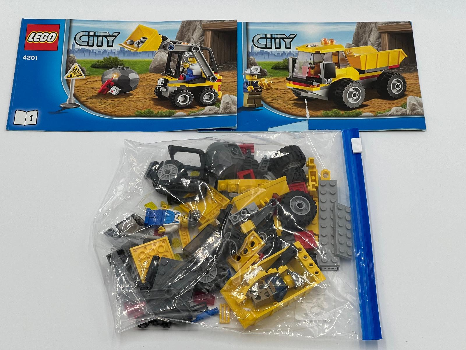 LEGO® set City 4201 Nakladač a sklápačka - Hračky