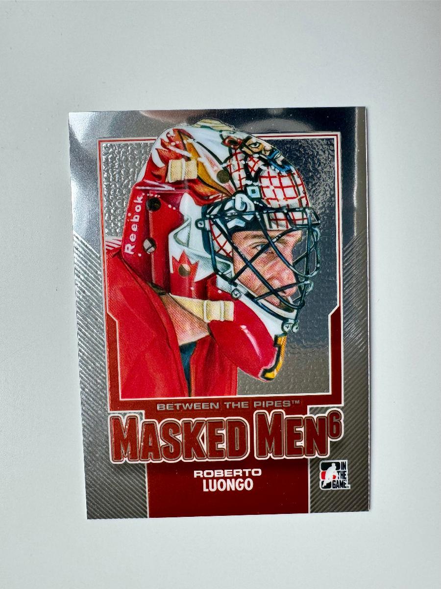 Roberto Luongo - 2013-14 Between the Pipes Masked Men 6 - Hokejové karty