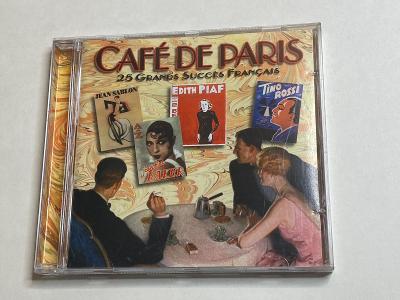 CD - Café de Paris 25 Grands Succés Francais 2000 šanson 