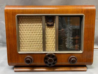 Minerva 395W Trubkové rádio