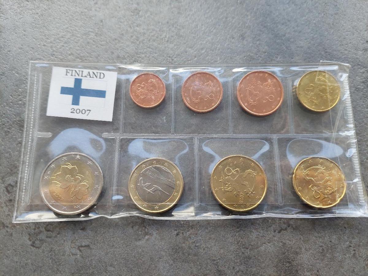 Súprava Euro mincí Fínsko 2007 - Zberateľstvo